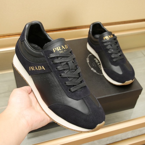 Replica Prada Casual Shoes For Men #1257631 $96.00 USD for Wholesale