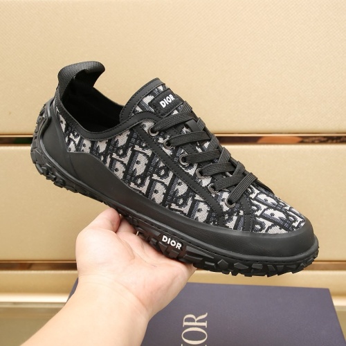 Replica Christian Dior Casual Shoes For Men #1257639 $98.00 USD for Wholesale