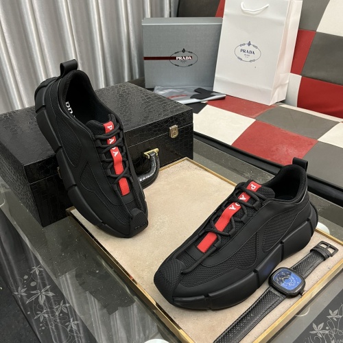 Replica Prada Casual Shoes For Men #1257653 $96.00 USD for Wholesale