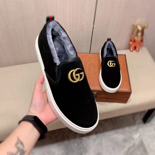 Gucci Casual Shoes For Men #1257660 $64.00 USD, Wholesale Replica Gucci Casual Shoes