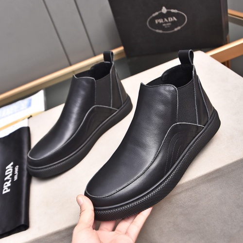 Prada Boots For Men #1257674 $82.00 USD, Wholesale Replica Prada Boots