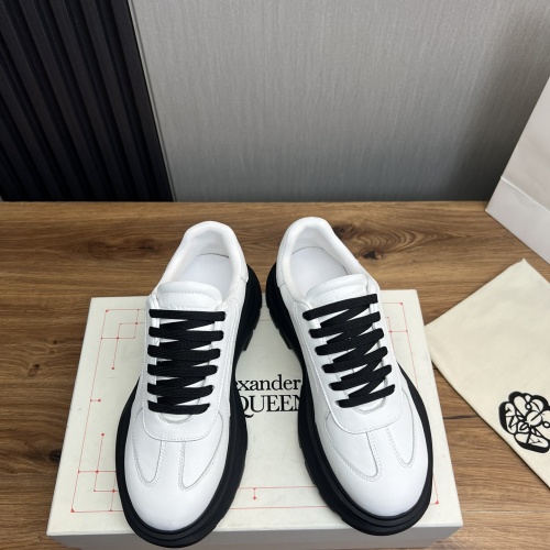 Replica Alexander McQueen Casual Shoes For Women #1257722 $115.00 USD for Wholesale