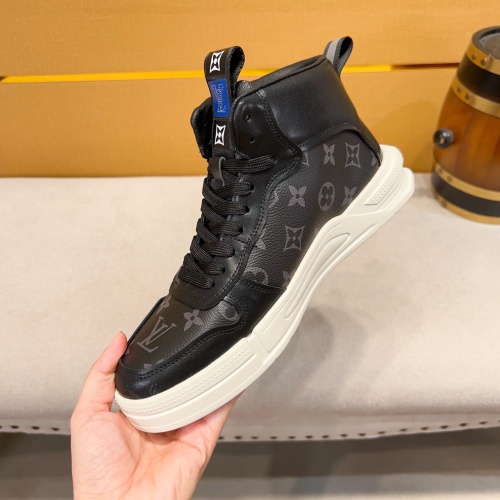 Replica Louis Vuitton High Tops Shoes For Men #1257736 $80.00 USD for Wholesale