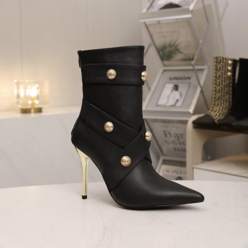 Replica Balmain Boots For Women #1257765 $112.00 USD for Wholesale