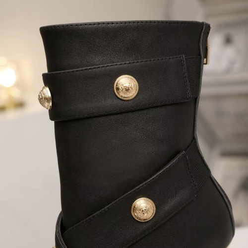 Replica Balmain Boots For Women #1257765 $112.00 USD for Wholesale