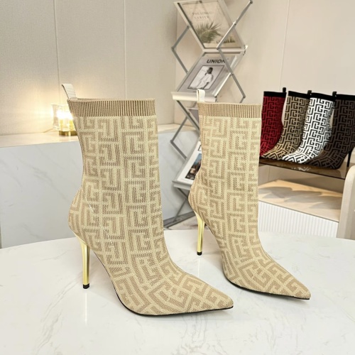 Balmain Boots For Women #1257766 $96.00 USD, Wholesale Replica Balmain Boots