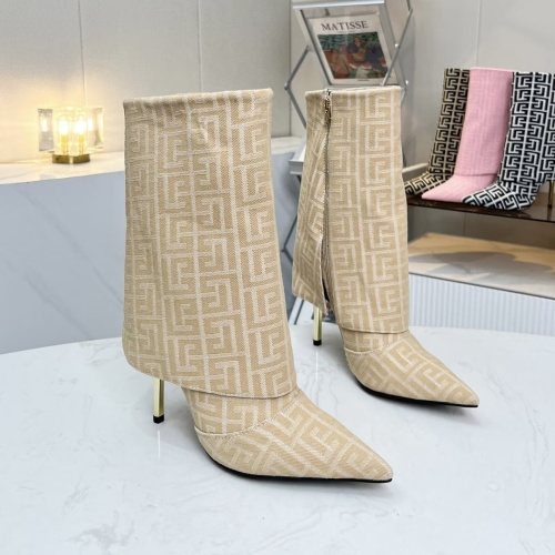 Balmain Boots For Women #1257768 $112.00 USD, Wholesale Replica Balmain Boots