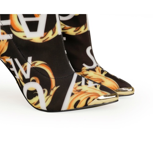 Replica Versace Boots For Women #1257778 $96.00 USD for Wholesale