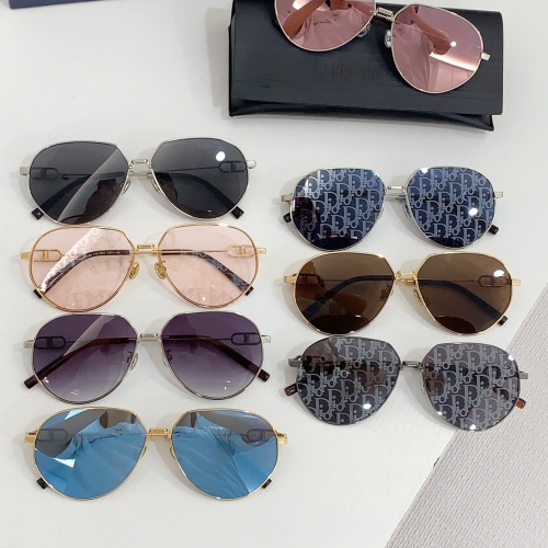 Replica Christian Dior AAA Quality Sunglasses #1257825 $48.00 USD for Wholesale