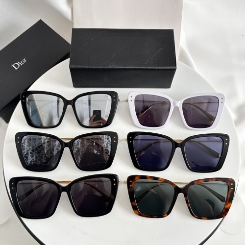 Replica Christian Dior AAA Quality Sunglasses #1257834 $45.00 USD for Wholesale