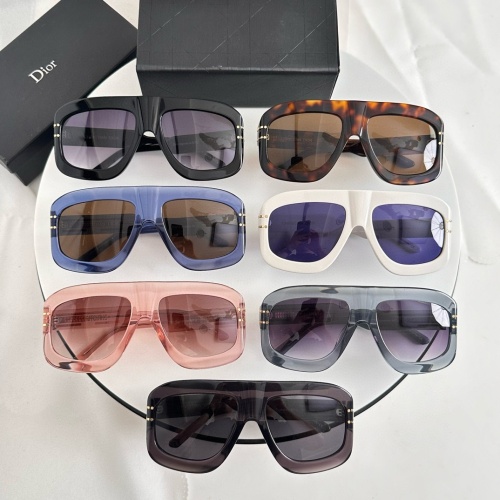 Replica Christian Dior AAA Quality Sunglasses #1257841 $45.00 USD for Wholesale