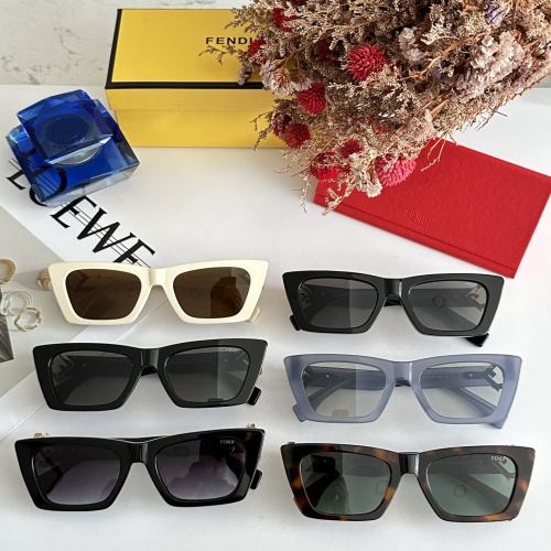 Replica Fendi AAA Quality Sunglasses #1257863 $64.00 USD for Wholesale