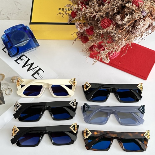 Replica Fendi AAA Quality Sunglasses #1257866 $64.00 USD for Wholesale