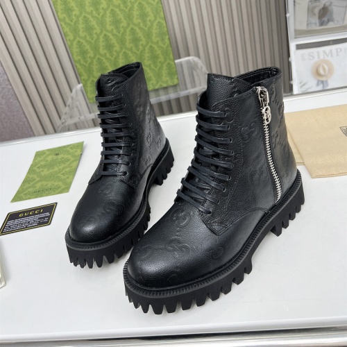 Gucci Boots For Women #1257870 $105.00 USD, Wholesale Replica Gucci Boots