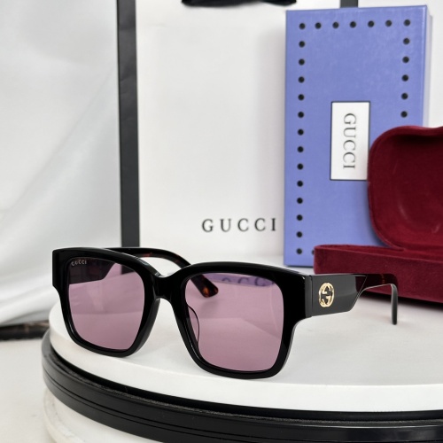 Gucci AAA Quality Sunglasses #1257882 $45.00 USD, Wholesale Replica Gucci AAA Quality Sunglasses