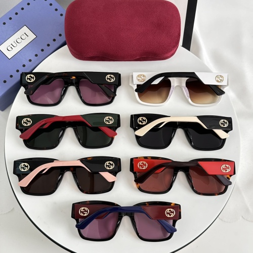 Replica Gucci AAA Quality Sunglasses #1257883 $45.00 USD for Wholesale