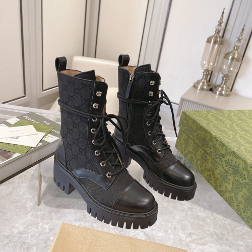 Gucci Boots For Women #1257889 $105.00 USD, Wholesale Replica Gucci Boots