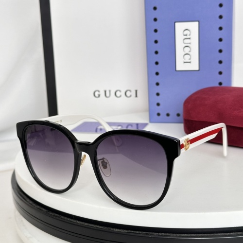 Gucci AAA Quality Sunglasses #1257894 $48.00 USD, Wholesale Replica Gucci AAA Quality Sunglasses