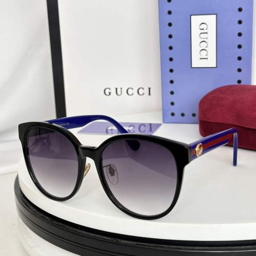 Gucci AAA Quality Sunglasses #1257895 $48.00 USD, Wholesale Replica Gucci AAA Quality Sunglasses