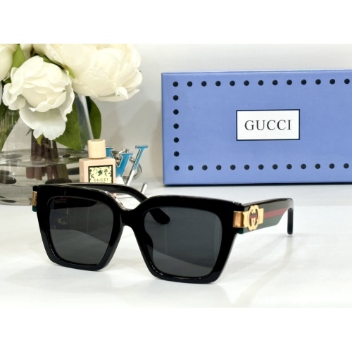 Gucci AAA Quality Sunglasses #1257897 $52.00 USD, Wholesale Replica Gucci AAA Quality Sunglasses