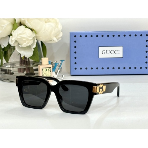 Gucci AAA Quality Sunglasses #1257898 $52.00 USD, Wholesale Replica Gucci AAA Quality Sunglasses