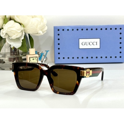 Gucci AAA Quality Sunglasses #1257900 $52.00 USD, Wholesale Replica Gucci AAA Quality Sunglasses