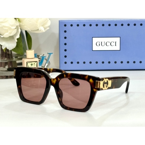 Gucci AAA Quality Sunglasses #1257901 $52.00 USD, Wholesale Replica Gucci AAA Quality Sunglasses