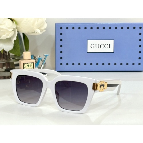 Gucci AAA Quality Sunglasses #1257902 $52.00 USD, Wholesale Replica Gucci AAA Quality Sunglasses