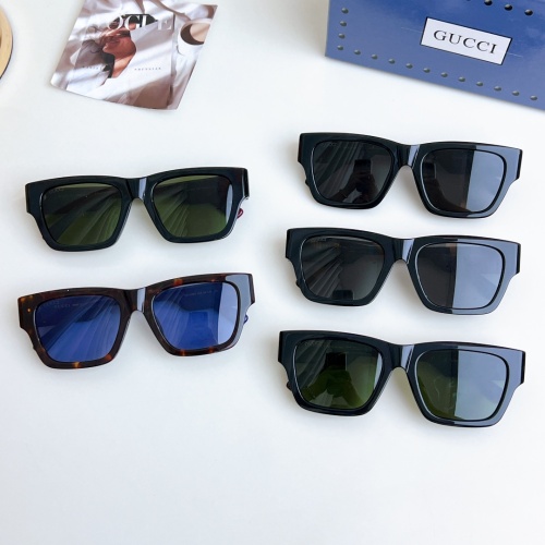 Replica Gucci AAA Quality Sunglasses #1257904 $52.00 USD for Wholesale