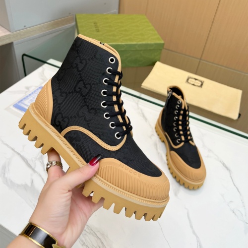 Gucci Boots For Women #1257908 $98.00 USD, Wholesale Replica Gucci Boots