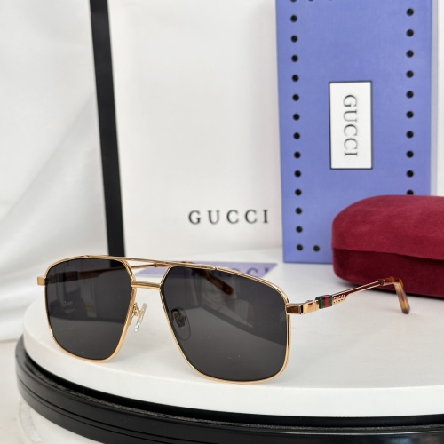 Gucci AAA Quality Sunglasses #1257915 $52.00 USD, Wholesale Replica Gucci AAA Quality Sunglasses