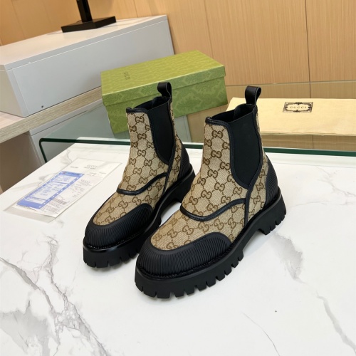 Gucci Boots For Women #1257920 $98.00 USD, Wholesale Replica Gucci Boots