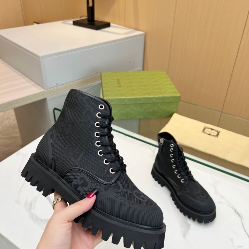 Replica Gucci Boots For Women #1257937 $98.00 USD for Wholesale