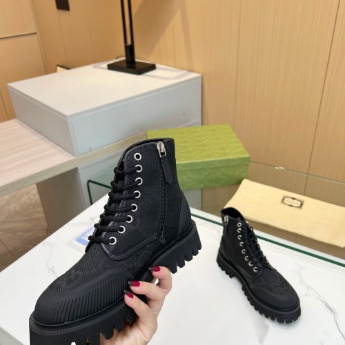 Replica Gucci Boots For Women #1257937 $98.00 USD for Wholesale