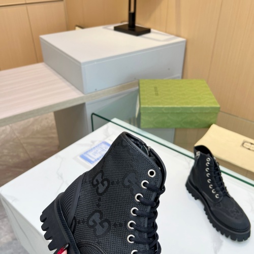 Replica Gucci Boots For Women #1257937 $98.00 USD for Wholesale