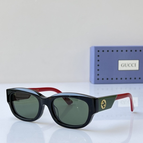 Gucci AAA Quality Sunglasses #1257940 $64.00 USD, Wholesale Replica Gucci AAA Quality Sunglasses