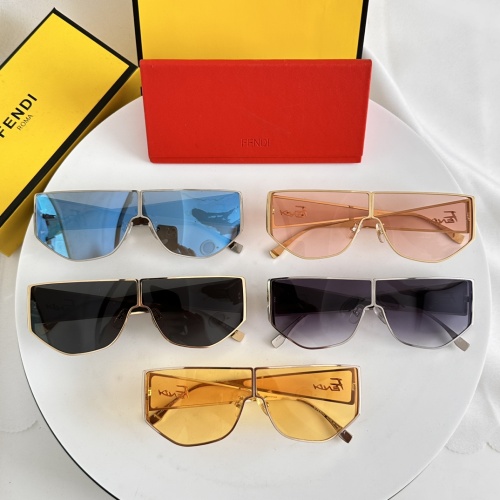 Replica Fendi AAA Quality Sunglasses #1257948 $52.00 USD for Wholesale