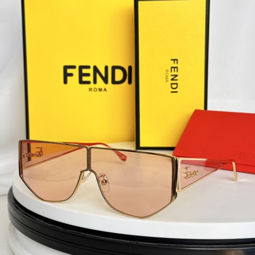 Fendi AAA Quality Sunglasses #1257950 $52.00 USD, Wholesale Replica Fendi AAA Quality Sunglasses