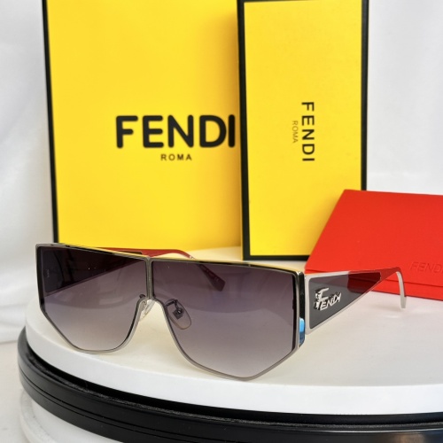 Fendi AAA Quality Sunglasses #1257951 $52.00 USD, Wholesale Replica Fendi AAA Quality Sunglasses