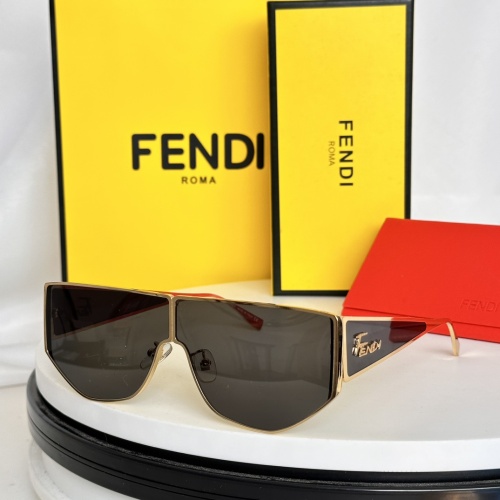 Fendi AAA Quality Sunglasses #1257952 $52.00 USD, Wholesale Replica Fendi AAA Quality Sunglasses