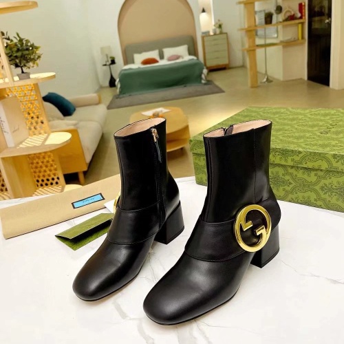 Gucci Boots For Women #1257954 $102.00 USD, Wholesale Replica Gucci Boots