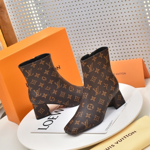 Replica Louis Vuitton Boots For Women #1257987 $92.00 USD for Wholesale