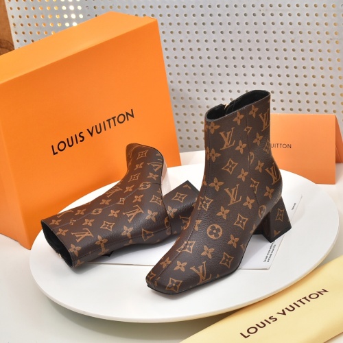 Replica Louis Vuitton Boots For Women #1257987 $92.00 USD for Wholesale