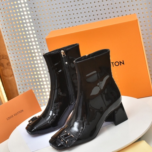 Louis Vuitton Boots For Women #1257989 $92.00 USD, Wholesale Replica Louis Vuitton Boots