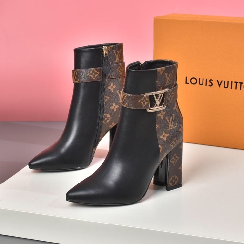 Louis Vuitton Boots For Women #1257990 $88.00 USD, Wholesale Replica Louis Vuitton Boots