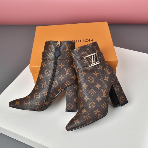 Replica Louis Vuitton Boots For Women #1257992 $88.00 USD for Wholesale