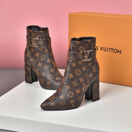 Replica Louis Vuitton Boots For Women #1257992 $88.00 USD for Wholesale