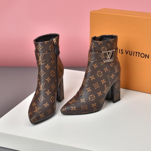 Replica Louis Vuitton Boots For Women #1257992 $88.00 USD for Wholesale