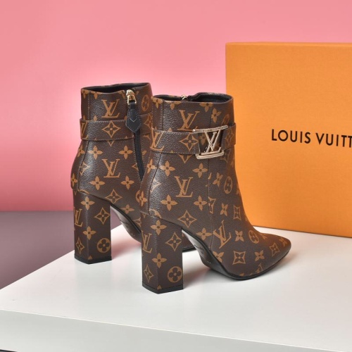 Replica Louis Vuitton Boots For Women #1257992 $88.00 USD for Wholesale