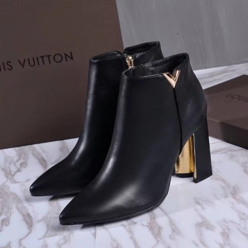 Louis Vuitton Boots For Women #1257993 $85.00 USD, Wholesale Replica Louis Vuitton Boots